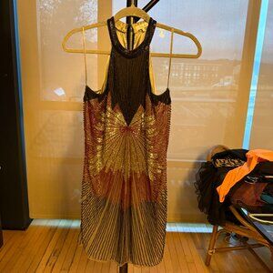 NWOT Parker Beaded Party Dress Size S